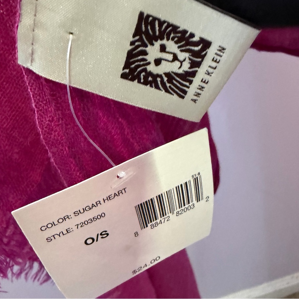 Anne Klein Pink Wrap,NWT - Picture 2 of 9